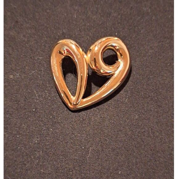 Givenchy Ladies Open Heart Brooch Pin - Picture 4 of 10